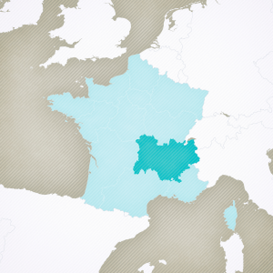 Carte Auvergne-Rhône-Alpes