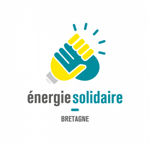 Logo Énergie Solidaire Bretagne - Carré - Quadri